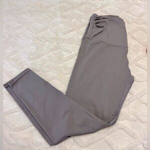 Deep Taupe Ruched Leggings